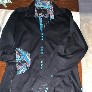 Bertigo Button Down Shirt (Large - XL)